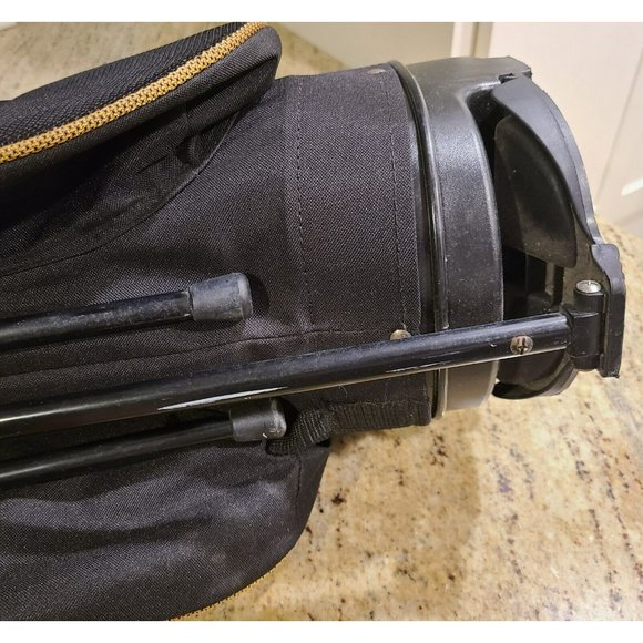 Hot Z Smirnoff Triple Black 5 way Standing Golf Club Bag. Straps & Cover - Picture 9 of 12